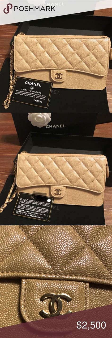 chanel 19s iridescent beige|Chanel beige colors.